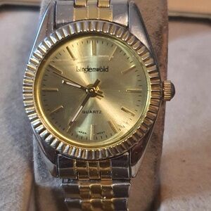 🦋 Lindenwold Silver/Goldtone Stainless Steel Women's Watch